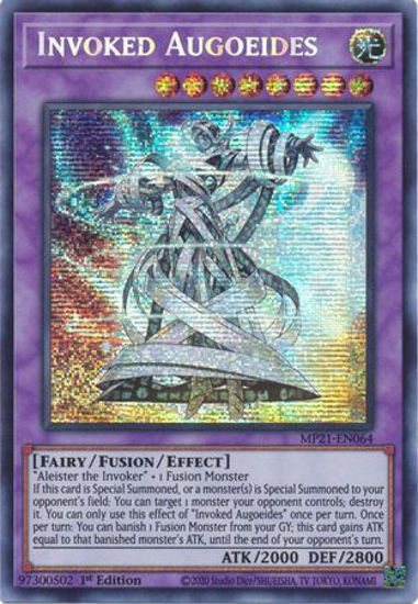 Invoked Augoeides - MP21-EN064 - Prismatic Secret Rare 1st Edition