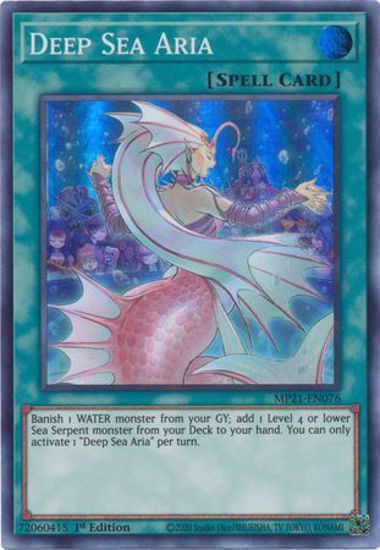 Deep Sea Aria - MP21-EN076 - SR 1st Edition