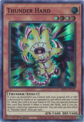 Thunder Hand - MP21-EN120 - SR 1st Edition