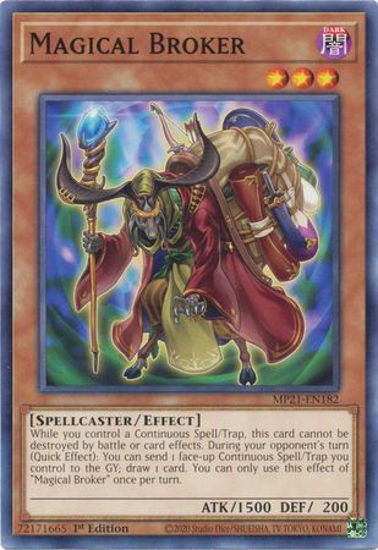 Magical Broker - MP21-EN182 - C 1st Edition