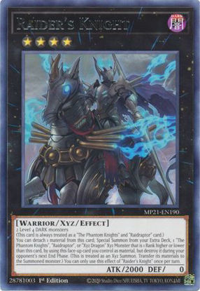 Raider's Knight - MP21-EN190 - R 1st Edition