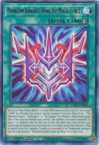 Phantom Knights' Rank-Up-Magic Force - MP21-EN200 - R 1st Edition