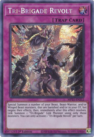 Tri-Brigade Revolt - MP21-EN212 - Prismatic Secret Rare 1st Edition