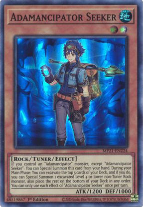 Adamancipator Seeker - MP21-EN224 - SR 1st Edition