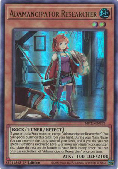 Adamancipator Researcher - MP21-EN225 - UR 1st Edition