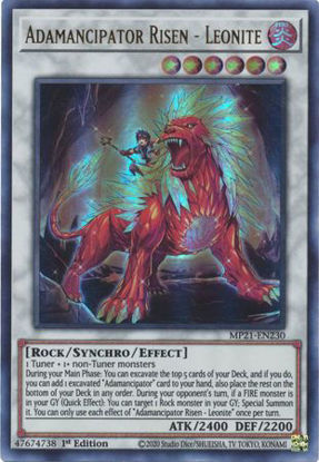 Adamancipator Risen - Leonite - MP21-EN230 - UR 1st Edition