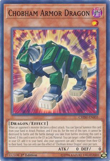 Chobham Armor Dragon - CHIM-EN005 - Common 1st Edition