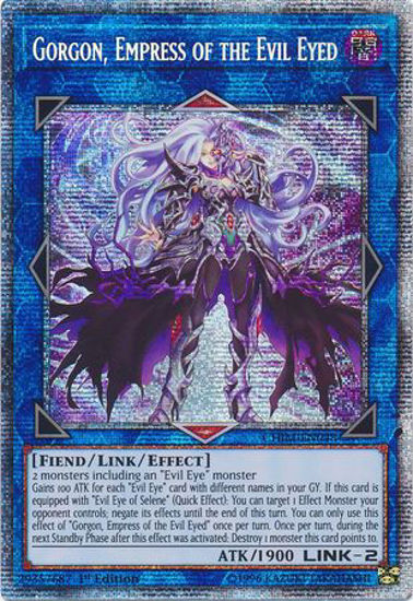 Gorgon, Empress of the Evil Eyed - CHIM-EN048 - Super Rare 1st Edition