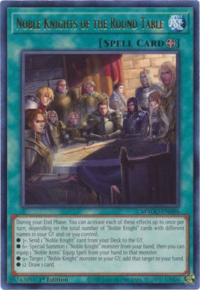 Noble Knights of the Round Table - MAGO-EN086 - Rare 1st Edition