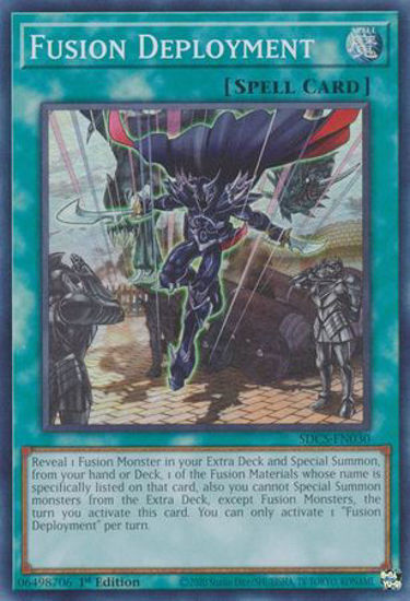 Fusion Deployment - SDCS-EN030 - Super Rare 1st Edition