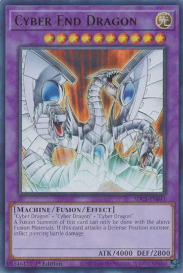 Cyber End Dragon - SDCS-EN041 - Ultra Rare 1st Edition