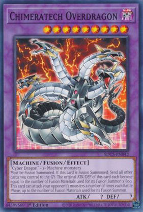 Chimeratech Overdragon - SDCS-EN042 - Common 1st Edition