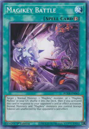 Magikey Battle - BODE-EN062 - Common 1st Edition