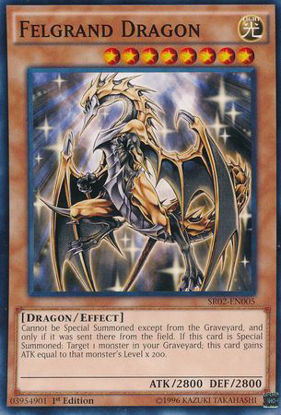 Felgrand Dragon - SR02-EN005 - Common 1st Edition