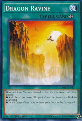 Dragon Ravine - SR02-EN026 - Common 1st Edition