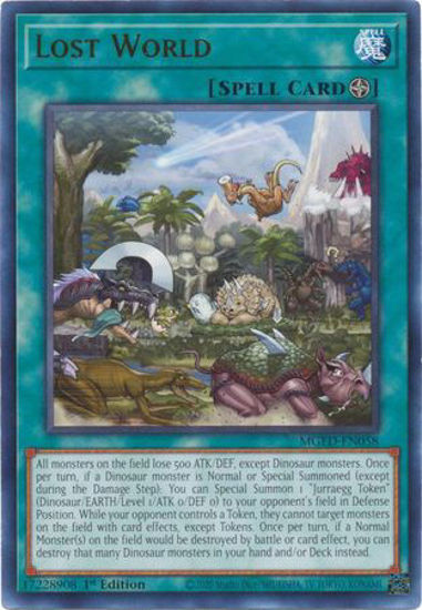 Lost World - MGED-EN058 - Rare 1st Edition