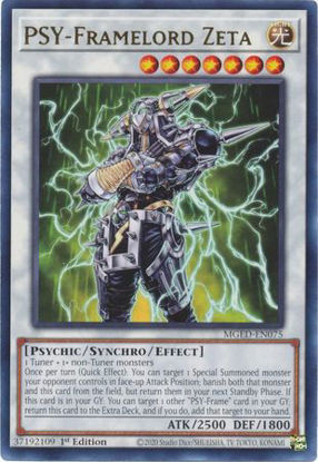 PSY-Framelord Zeta - MGED-EN075 - Rare 1st Edition