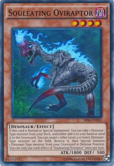 Souleating Oviraptor - SR04-EN002 - Super Rare Unlimited