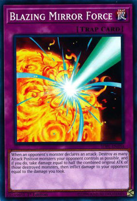 Blazing Mirror Force - SDPL-EN034 - Common 1st Edition