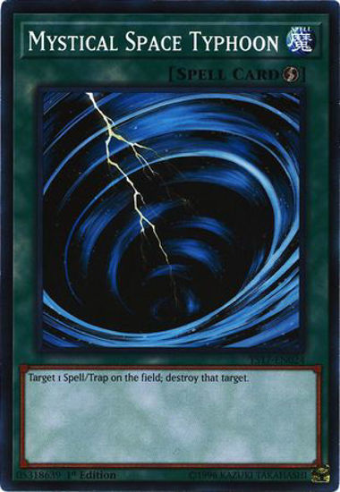 Mystical Space Typhoon - YS17-EN024 - Common 1st Edition