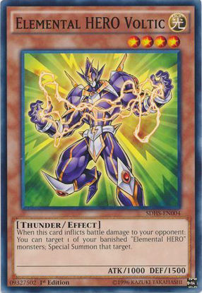 Elemental HERO Voltic - SDHS-EN004 - Common Unlimited