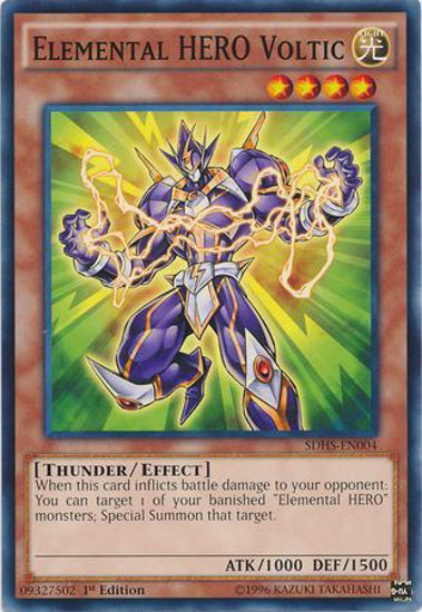 Elemental HERO Voltic - SDHS-EN004 - Common Unlimited