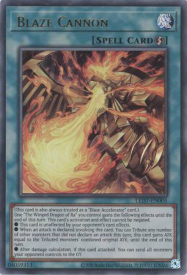 Blaze Cannon - LED7-EN005 - Ultra Rare Unlimited