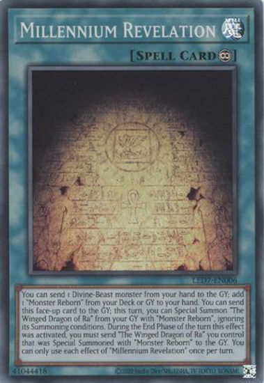 Millennium Revelation - LED7-EN006 - Super Rare Unlimited