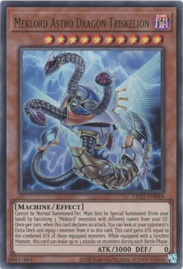 Meklord Astro Dragon Triskelion - LED7-EN016 - Ultra Rare Unlimited