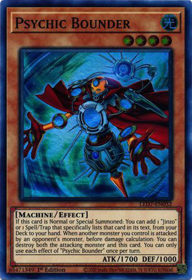 Psychic Bounder - LED7-EN032 - Super Rare Unlimited