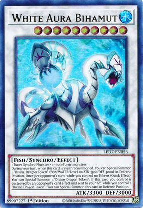 White Aura Bihamut - LED7-EN056 - Ultra Rare Unlimited