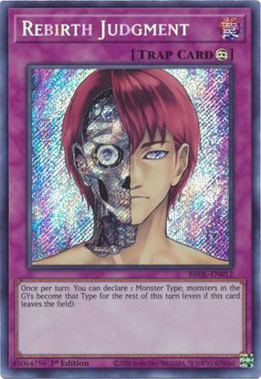 Rebirth Judgment - BROL-EN012 - Secret Rare 1st Edition