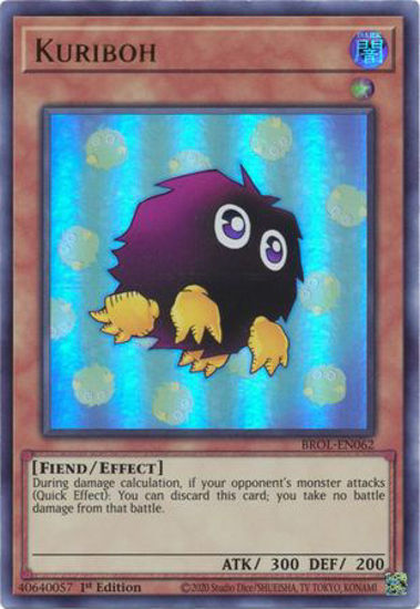 Kuriboh - BROL-EN062 - Ultra Rare 1st Edition