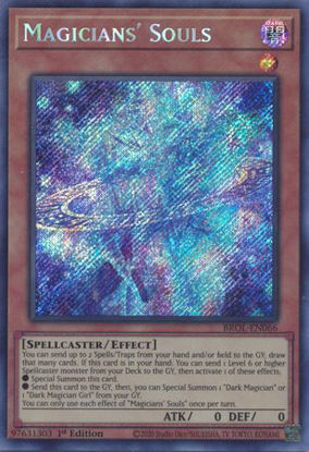 Magicians' Souls - BROL-EN066 - Secret Rare 1st Edition