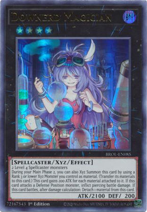 Downerd Magician - BROL-EN085 - Ultra Rare 1st Edition