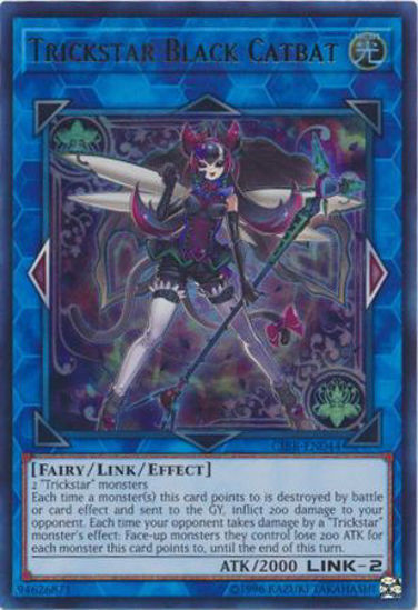 Trickstar Black Catbat - CIBR-EN044 - Ultra Rare 1st Edition