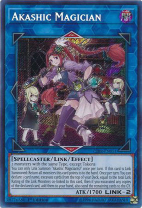 Akashic Magician - CIBR-EN051 - Secret Rare 1st Edition