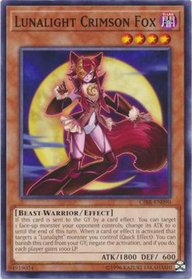 Lunalight Crimson Fox - CIBR-EN090 - Common 1st Edition