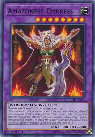 Amazoness Empress - CIBR-EN095 - Common 1st Edition