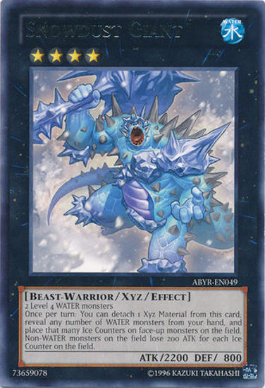 Snowdust Giant - ABYR-EN049 - Rare Unlimited