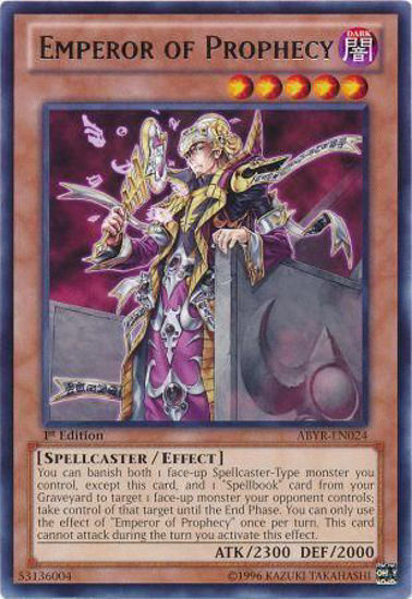 Emperor of Prophecy - ABYR-EN024 - Rare 1st Edition