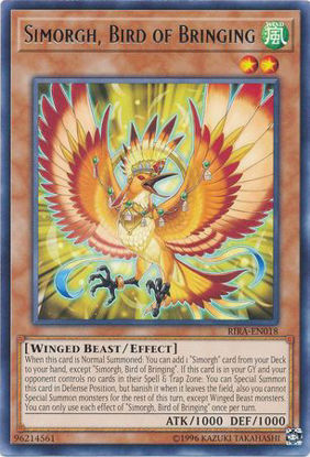 Simorgh, Bird of Bringing - RIRA-EN018 - Rare Unlimited