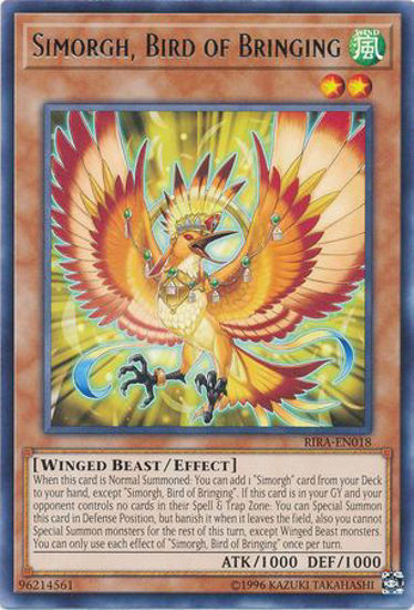 Simorgh, Bird of Bringing - RIRA-EN018 - Rare Unlimited