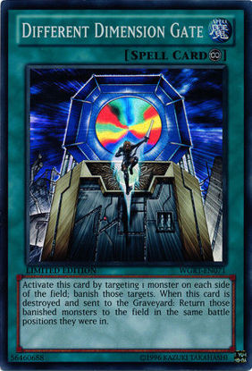 Different Dimension Gate - WGRT-EN071 - Super Rare Limited Edition