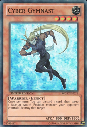 Cyber Gymnast - WGRT-EN016 - Super Rare Limited Edition