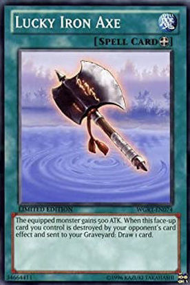 Lucky Iron Axe - WGRT-EN074 - Common Limited Edition