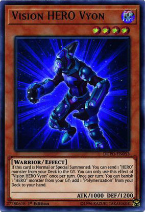 Vision HERO Vyon - DUPO-EN053 - Ultra Rare 1st Edition