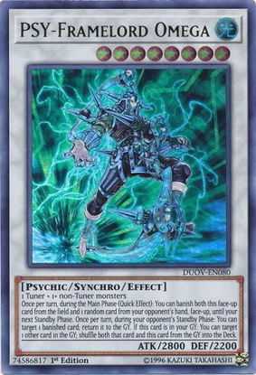 PSY-Framelord Omega - DUOV-EN080 - Ultra Rare 1st Edition