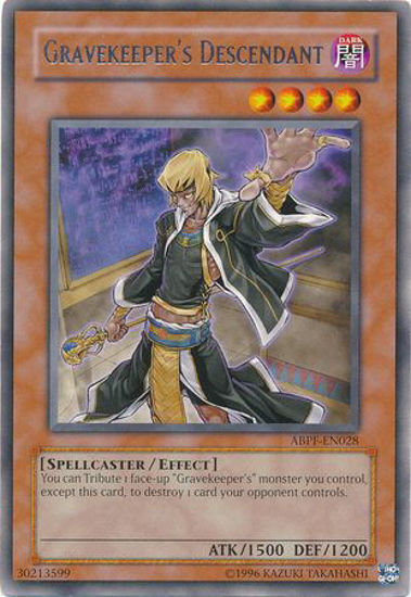 Gravekeeper's Descendant - ABPF-EN028 - Rare 1st Edition