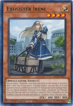 Exosister Irene - GRCR-EN015 - Rare 1st Edition